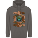 World of Peace Black Lives Matter LGBT Mens 80% Cotton Hoodie Charcoal