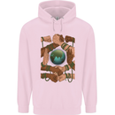 World of Peace Black Lives Matter LGBT Mens 80% Cotton Hoodie Light Pink