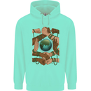 World of Peace Black Lives Matter LGBT Mens 80% Cotton Hoodie Peppermint