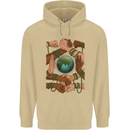 World of Peace Black Lives Matter LGBT Mens 80% Cotton Hoodie Sand