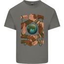 World of Peace Black Lives Matter LGBT Mens Cotton T-Shirt Tee Top Charcoal