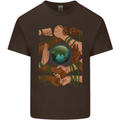 World of Peace Black Lives Matter LGBT Mens Cotton T-Shirt Tee Top Dark Chocolate