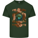 World of Peace Black Lives Matter LGBT Mens Cotton T-Shirt Tee Top Forest Green