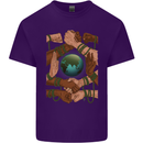 World of Peace Black Lives Matter LGBT Mens Cotton T-Shirt Tee Top Purple
