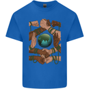 World of Peace Black Lives Matter LGBT Mens Cotton T-Shirt Tee Top Royal Blue