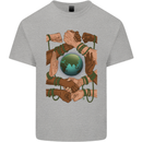 World of Peace Black Lives Matter LGBT Mens Cotton T-Shirt Tee Top Sports Grey