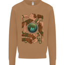 World of Peace Black Lives Matter LGBT Mens Sweatshirt Jumper Caramel Latte