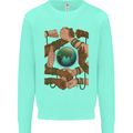 World of Peace Black Lives Matter LGBT Mens Sweatshirt Jumper Peppermint