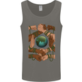 World of Peace Black Lives Matter LGBT Mens Vest Tank Top Charcoal
