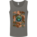 World of Peace Black Lives Matter LGBT Mens Vest Tank Top Charcoal
