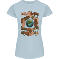 World of Peace Black Lives Matter LGBT Womens Petite Cut T-Shirt Light Blue