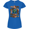 World of Peace Black Lives Matter LGBT Womens Petite Cut T-Shirt Royal Blue