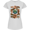 World of Peace Black Lives Matter LGBT Womens Petite Cut T-Shirt White