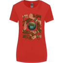 World of Peace Black Lives Matter LGBT Womens Wider Cut T-Shirt Red