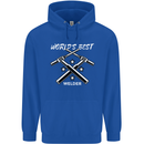 World's Best Welder Welding Childrens Kids Hoodie Royal Blue