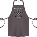 World's Best Welder Welding Cotton Apron 100% Organic Dark Grey