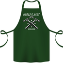 World's Best Welder Welding Cotton Apron 100% Organic Forest Green