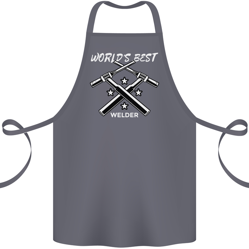 World's Best Welder Welding Cotton Apron 100% Organic Steel