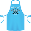 World's Best Welder Welding Cotton Apron 100% Organic Turquoise