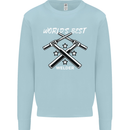 World's Best Welder Welding Kids Sweatshirt Jumper Light Blue