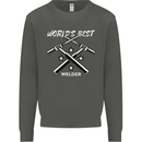 World's Best Welder Welding Kids Sweatshirt Jumper Storm Grey