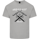 World's Best Welder Welding Kids T-Shirt Childrens Sports Grey