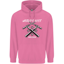 World's Best Welder Welding Mens 80% Cotton Hoodie Azelea