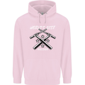 World's Best Welder Welding Mens 80% Cotton Hoodie Light Pink