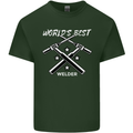 World's Best Welder Welding Mens Cotton T-Shirt Tee Top Forest Green