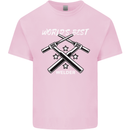 World's Best Welder Welding Mens Cotton T-Shirt Tee Top Light Pink