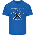 World's Best Welder Welding Mens Cotton T-Shirt Tee Top Royal Blue