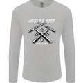 World's Best Welder Welding Mens Long Sleeve T-Shirt Sports Grey