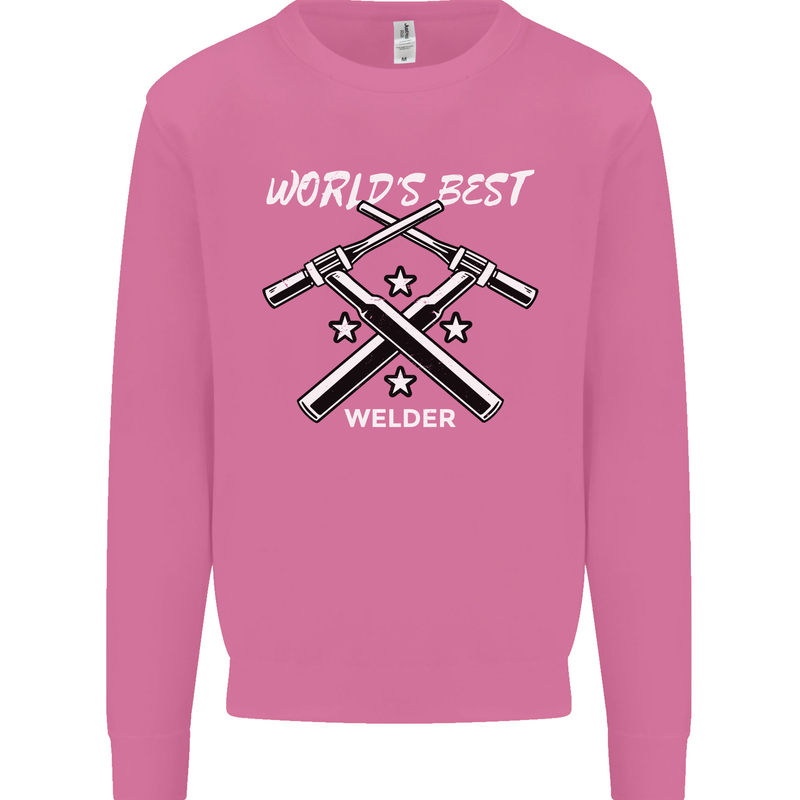 World's Best Welder Welding Mens Sweatshirt Jumper Azalea