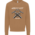 World's Best Welder Welding Mens Sweatshirt Jumper Caramel Latte