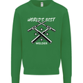 World's Best Welder Welding Mens Sweatshirt Jumper Irish Green