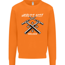 World's Best Welder Welding Mens Sweatshirt Jumper Orange