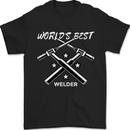 World's Best Welder Welding Mens T-Shirt 100% Cotton Black