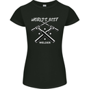 World's Best Welder Welding Womens Petite Cut T-Shirt Black