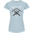 World's Best Welder Welding Womens Petite Cut T-Shirt Light Blue