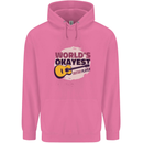 World's Okayest Guitar Player Funny Childrens Kids Hoodie Azalea