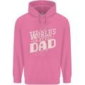 Worlds Okayest Dad Funny Fathers Day Mens 80% Cotton Hoodie Azelea