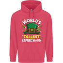 Worlds Tallest Leprechaun St Patricks Day Childrens Kids Hoodie Heliconia