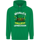 Worlds Tallest Leprechaun St Patricks Day Childrens Kids Hoodie Irish Green