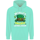 Worlds Tallest Leprechaun St Patricks Day Childrens Kids Hoodie Peppermint