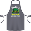 Worlds Tallest Leprechaun St Patricks Day Cotton Apron 100% Organic Steel