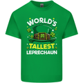 Worlds Tallest Leprechaun St Patricks Day Kids T-Shirt Childrens Irish Green