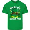 Worlds Tallest Leprechaun St Patricks Day Mens Cotton T-Shirt Tee Top Irish Green