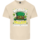 Worlds Tallest Leprechaun St Patricks Day Mens Cotton T-Shirt Tee Top Natural