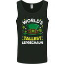 Worlds Tallest Leprechaun St Patricks Day Mens Vest Tank Top Black