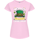 Worlds Tallest Leprechaun St Patricks Day Womens Petite Cut T-Shirt Light Pink